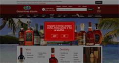 Desktop Screenshot of global-wines.cz
